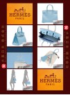 HERMES CANDY BIRKIN 30 (Pre-owned) - Celeste / Celeste blue, Epsom leather, Phw